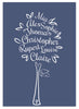 Personalised Family Tree 'Mulberry' Design